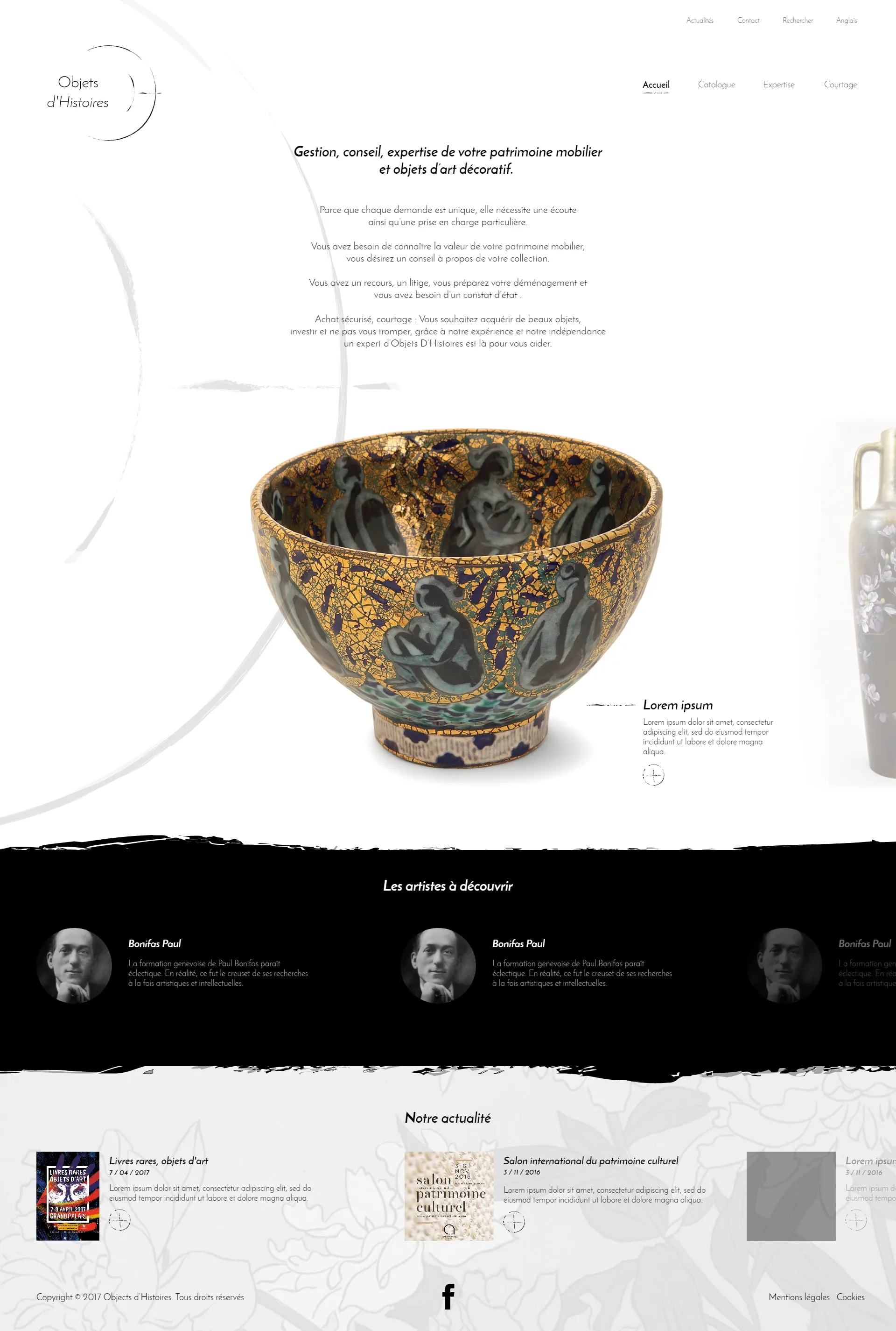 Objets d'Histoires