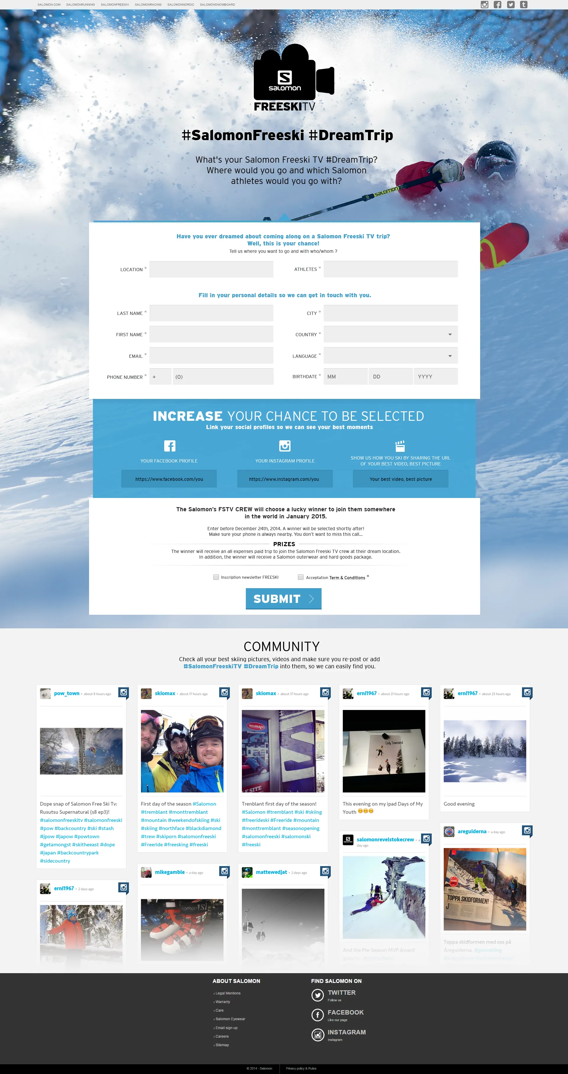 Salomon Freeski TV #DreamTrip